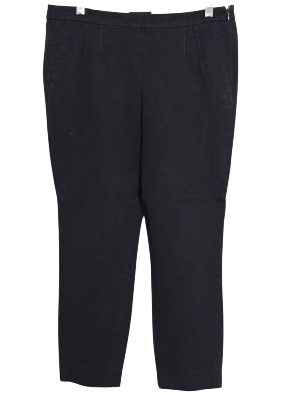 J. Crew Martie Slim Crop Pants Black Size 6 Stretch Ankle Tailored Career Work